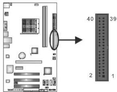 BIOSTAR A770L3 - IDE1: Hard Disk Connector - 1
