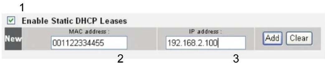 Intellinet Wireless Gigabit Router 524315 - 2-6-3 Static DHCP Leases Table: - 1
