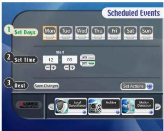Lorex DMC2030 - Next Save Changes - 1