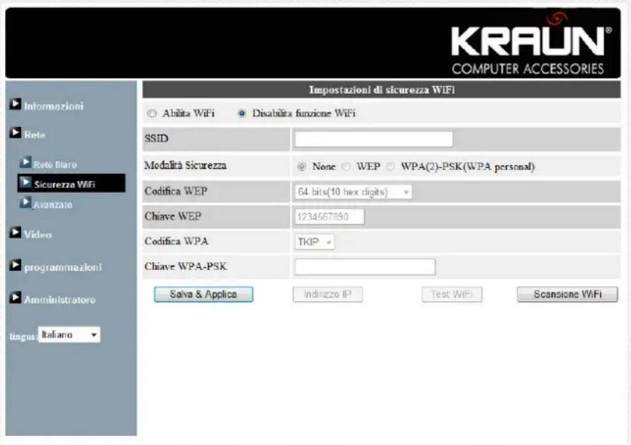 Kraun KW.01 - WiFi security (For Cam(w)) - 1