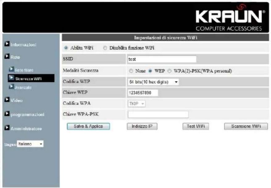 Kraun KW.01 - WiFi security (For Cam(w)) - 2