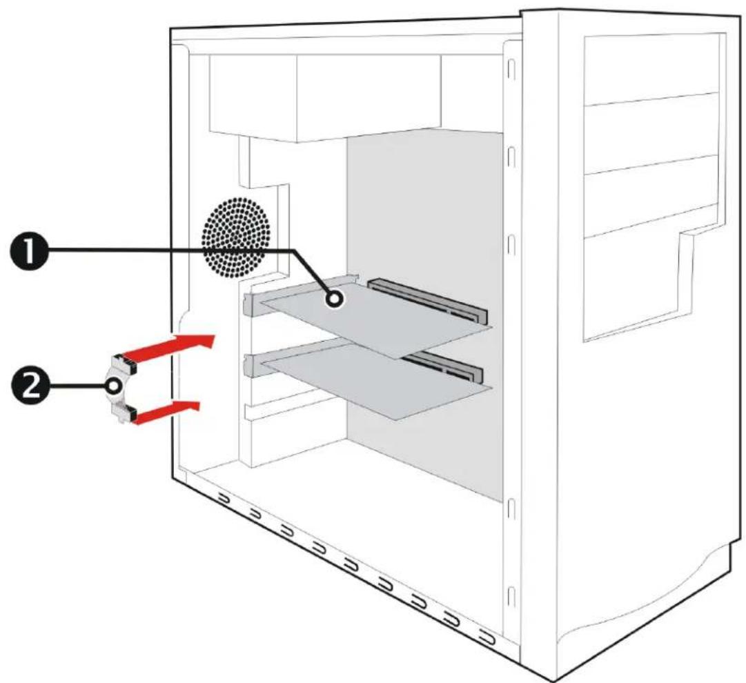 Technical diagram of an oven with labeled components and airflow indicators