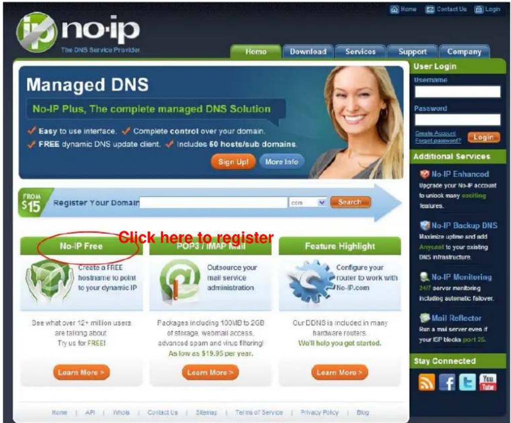 FOSCAM FI8916W-W - Third Party Domain Name Settings - 1