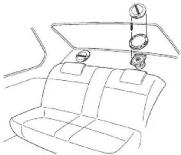PHILIPS CSP630 - Option 2: Mount on rear tray - 1