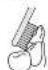 PANASONIC EW-DL80-S - ▶ Brush the back of teeth or where teeth are not straight - 1