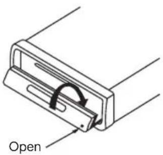 Pyle PLCD15MR - To Detach the Front Panel - 1