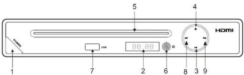Sunstech DVPMX855 - Leitor de DVD/MP3 doméstico - 1