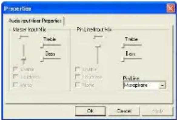 Properties Audio Input/loss Properties Maser output/Hz Table Dana Pin Line output/Hz Table Ions Source Location None Source Location None Pulse Aerosphere OK Cancel Style