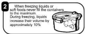 KELVINATOR K460CF - Listed below are some tips to assist you when freezing food or packing your freezer. - 2