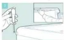 KELVINATOR KI255BFS - Reversing the Door - 1