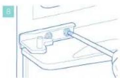 KELVINATOR KI255BFS - Reversing the Door - 8
