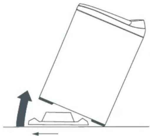Fisher & Paykel WA55T56GW1 WashSmart - Removing the packaging - 1