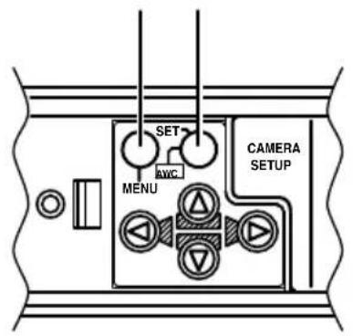 SET RWC MENU CAMERA SETUP