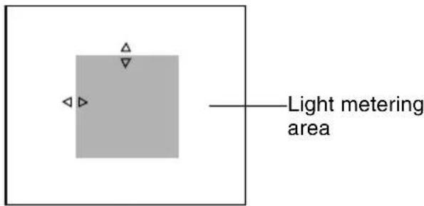 Light metering area