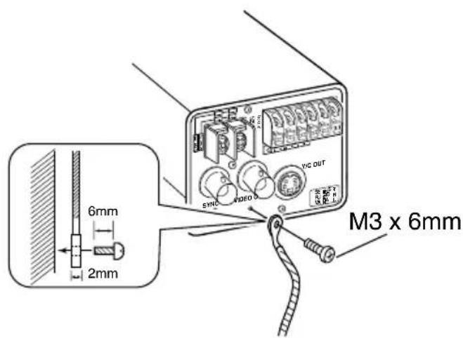 6mm 2mm M3 x 6mm SYNC VIDEO VC OUT