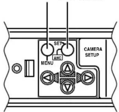 SET AWIC CAMERA SETUP MENU