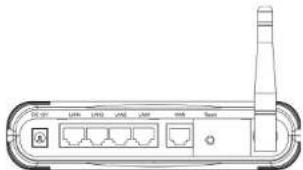 Intellinet Wireless B Router 523233 - The Rear Panel - 1