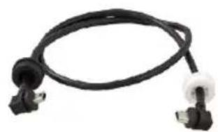 Mobotix MX-D25M-SEC-D76 - MiniUSB Cable to MiniUSB (Angled/Angled) - 1