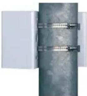 Mobotix MX-D25M-SEC-D76 - Mounting to a Pole - 4