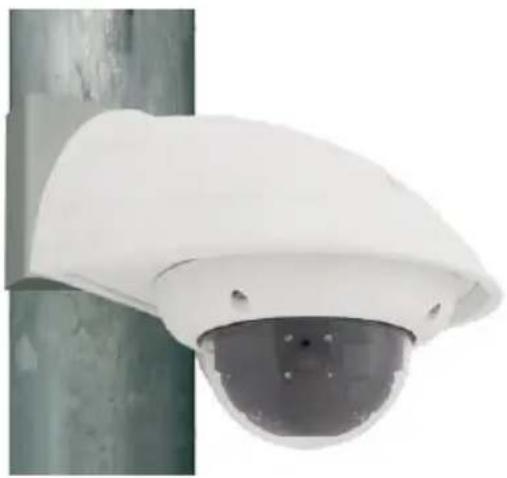 Mobotix MX-D25M-SEC-D76 - Mounting to a Pole - 1
