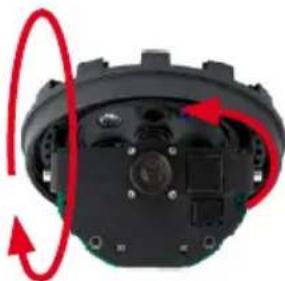 Mobotix MX-D25M-SEC-D76 - Aiming and Adjusting the Lens - 4