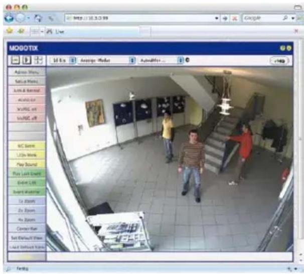 Mobotix MX-D25M-SEC-D76 - Manually Using a Computer in the 10.x.x.x IP Address Range - 1