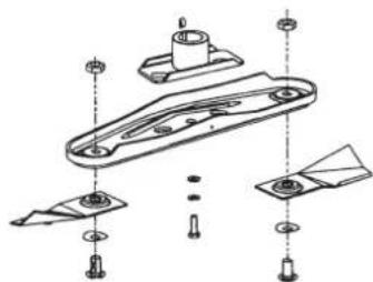 MASPORT President 3000ST Combo E/S - BLADE SERVICING INSTRUCTIONS. BAR AND DISC BLADES. - 2
