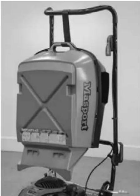 MASPORT President 3000ST Combo E/S - STORING THE MOWER - 1