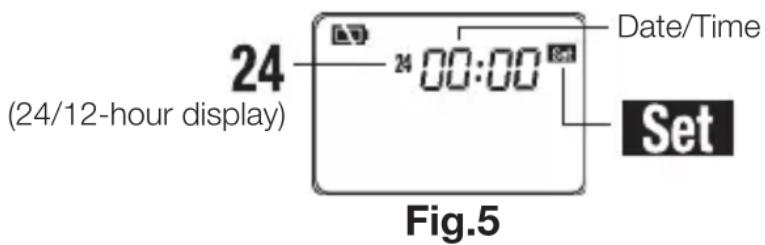 CITIZEN CT830 - TIME AND CALENDAR SETTINGS - 1