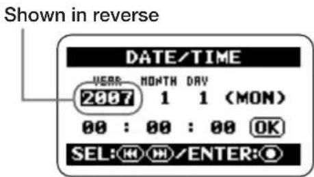 SAMSON ZH2 - Set the date and time. - 1