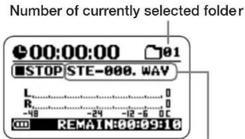 SAMSON ZH2 - Bring up the stereo mode top screen on the display. - 1