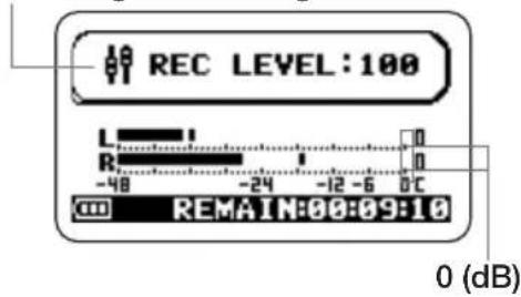 SAMSON ZH2 - Set the H2 to the recording standby condition and adjust the recording level. - 5