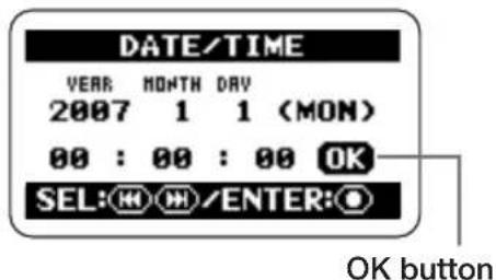 SAMSON ZH2 - Confirm the date and time setting. - 1