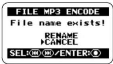 SAMSON ZH2 - Perform the MP3 conversion. - 1