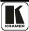 Kramer VP-701XL - RGB Source Menu Items - 1