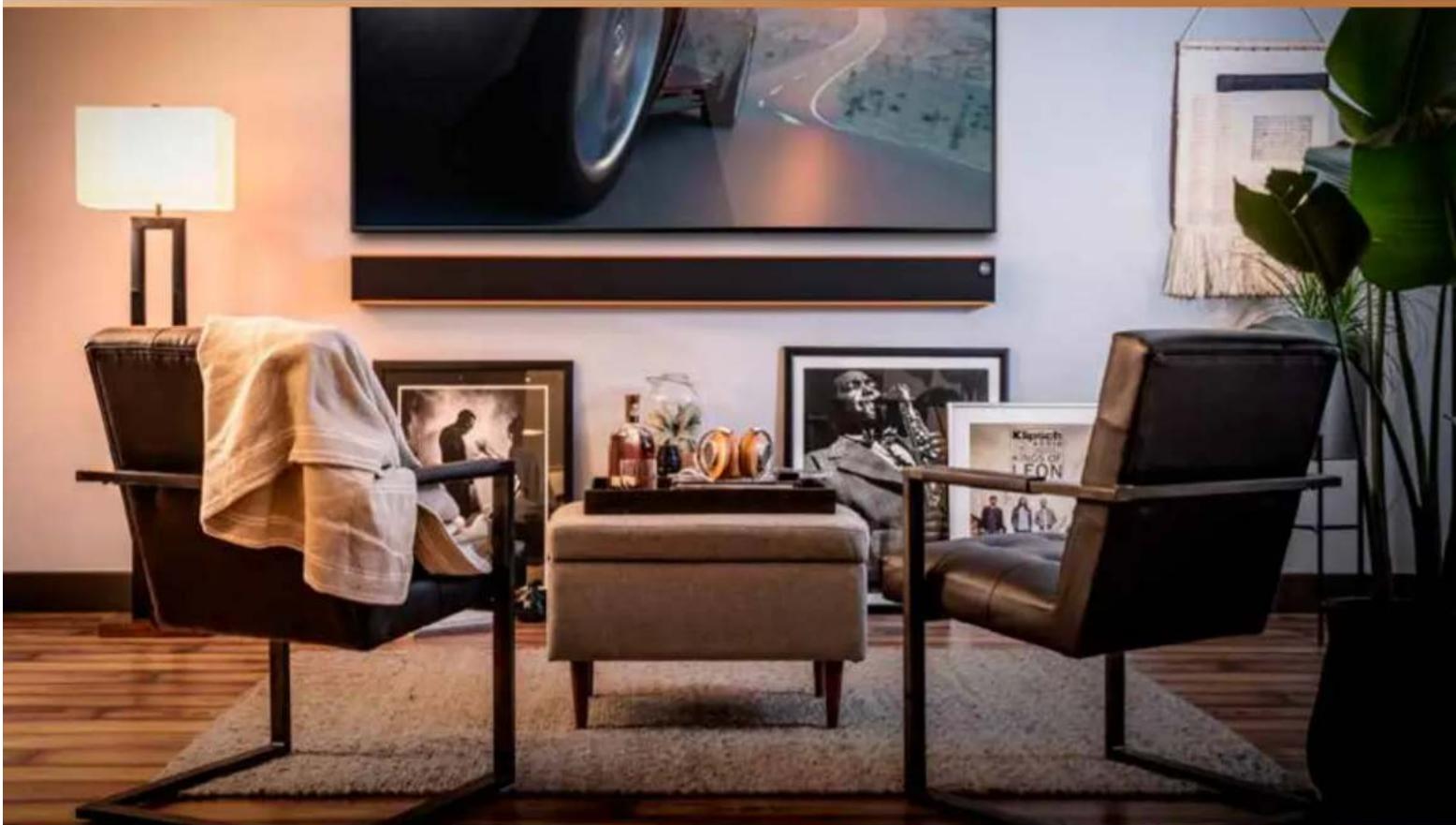 KLIPSCH IC-525-T - CUSTOMIZED HERITAGE THEATER BAR - 1