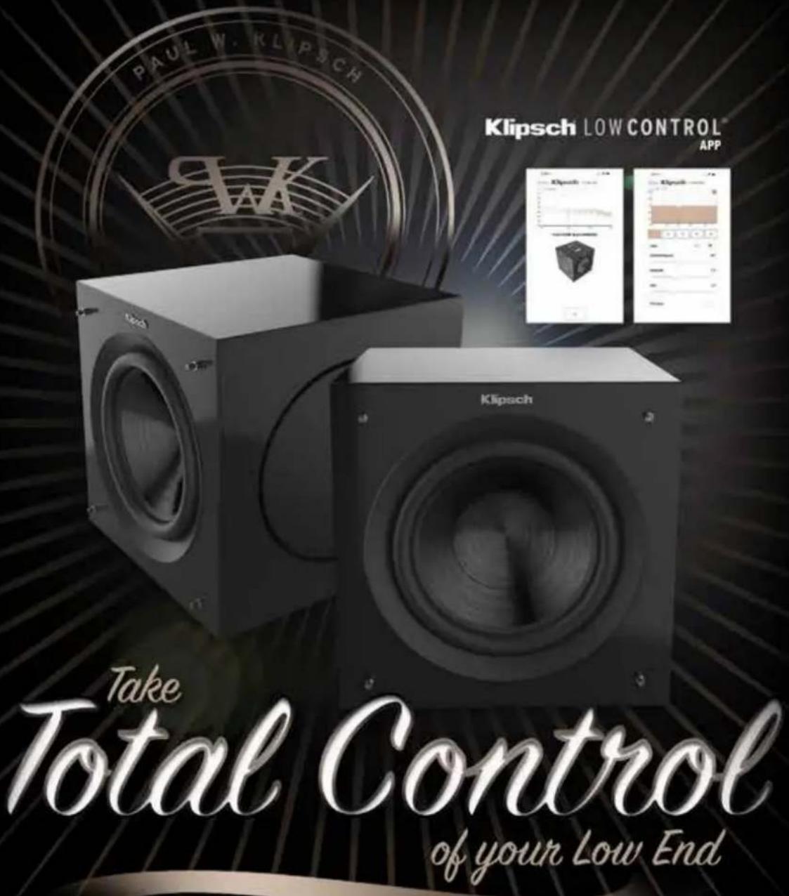 PAUL W. KLIPSCH Klipsch LOW CONTROL® APP Take Total Control of your Low End