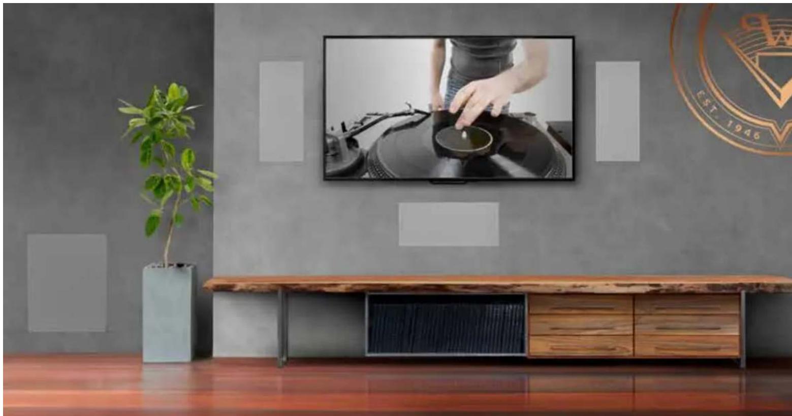 KLIPSCH IC-525-T - PRO-18RW 8" IN-WALL SPEAKER - 2