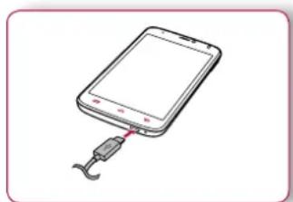 PRESTIGIO MultiPhone 3502 DUO - Charge the battery - 1