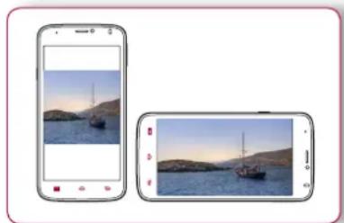 PRESTIGIO MultiPhone 3502 DUO - Rotate the screen - 1