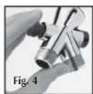Conair DPC3300R - INSTALLING THE SHOWERHEAD SET - 4