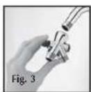 Conair DPC3300R - INSTALLING THE SHOWERHEAD SET - 3