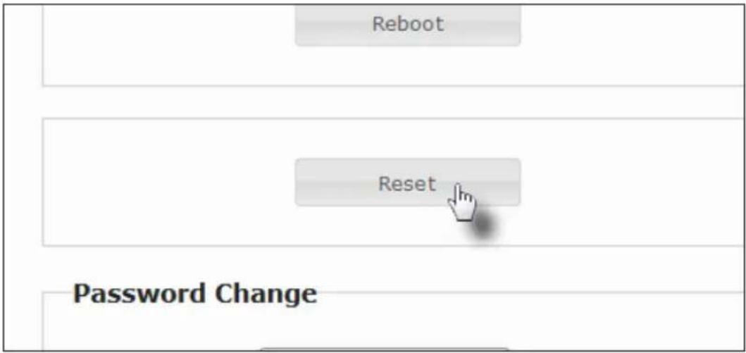 Reboot Reset Password Change