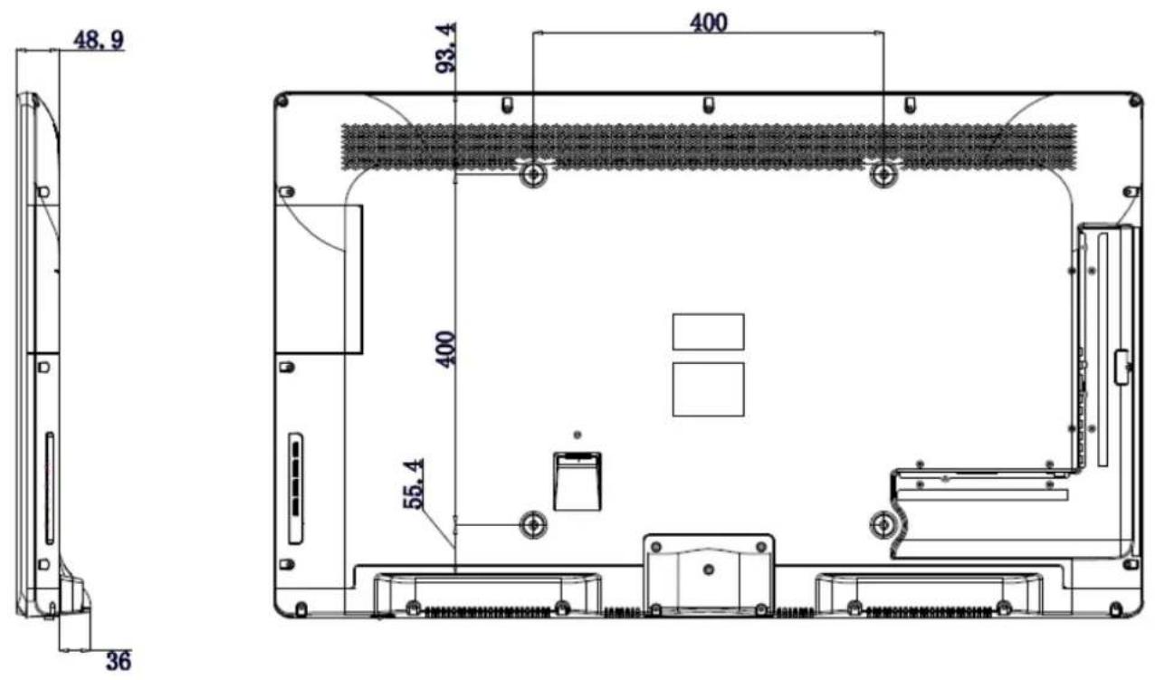 AG Neovo SC-32 - WxHxD mm - 2