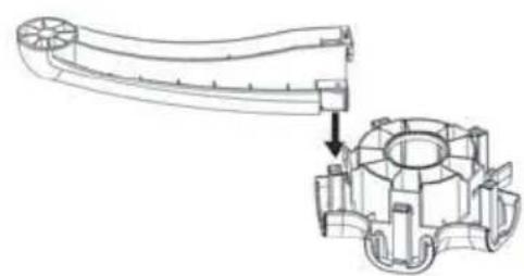 SENCOR SBG 7001BL - ASSEMBLING THE ELECTRIC GRILL - 1