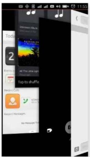 Today 2 Events 1 All The Little Light Tap to shuffle Recent Calls 8:37 AM Recent Messages No Messages To