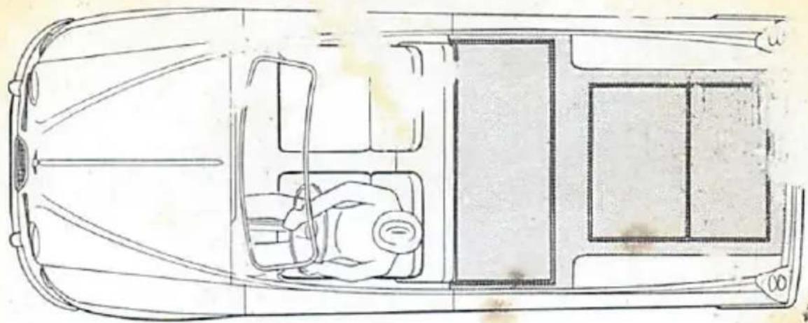 SAAB 95 (1961) - Loading capacity and passenger seats - 1