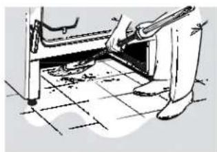 HOTPOINT RB758DPWW - Para volver a colocar la tapa: - 1