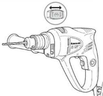 KAWASAKI 840271 - HAMMER / DRILL SELECTOR - 1