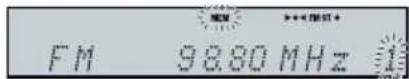 SHARP XL-LS703BHWH - ■ Memorising a station - 1